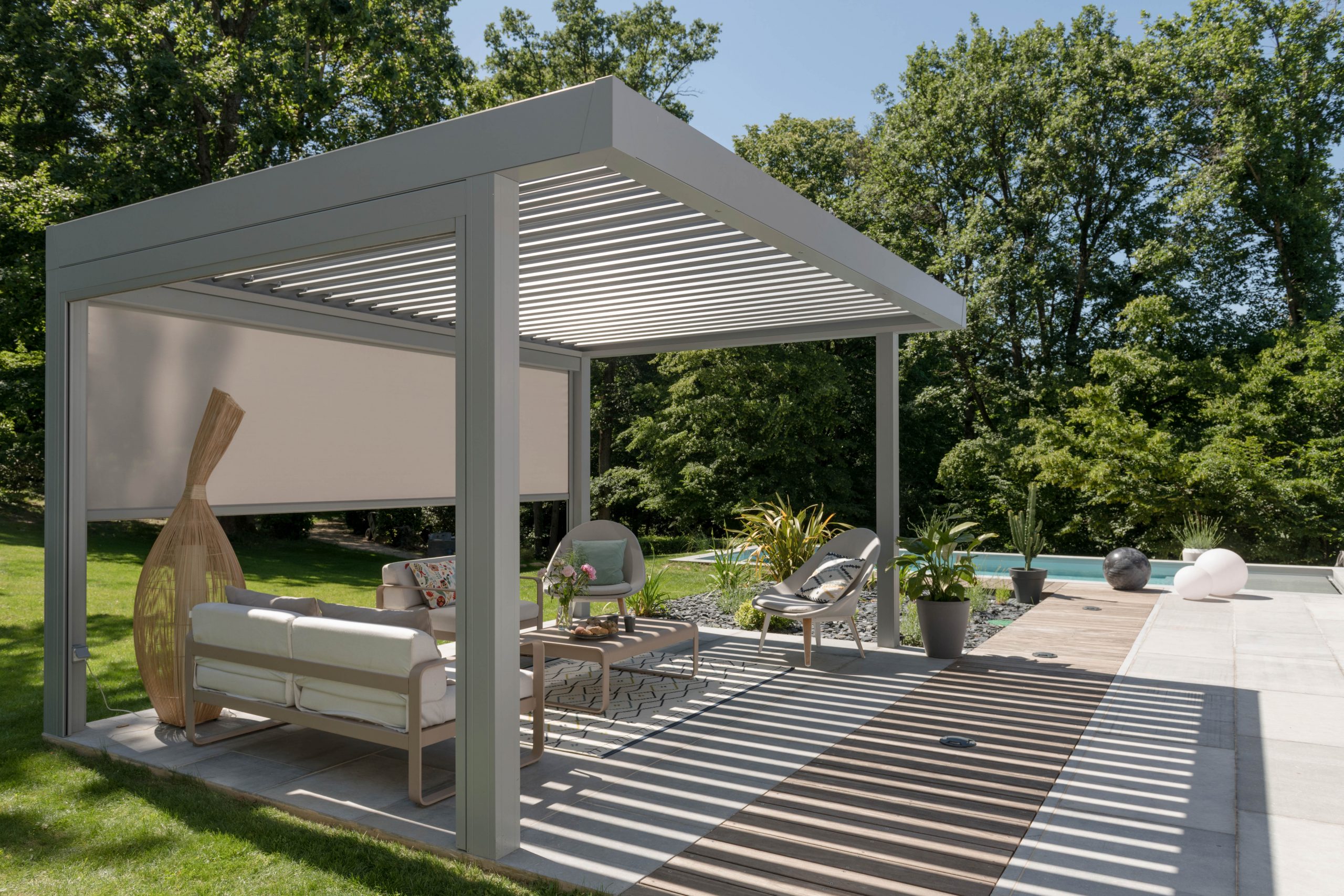 Pergola bioclimatique